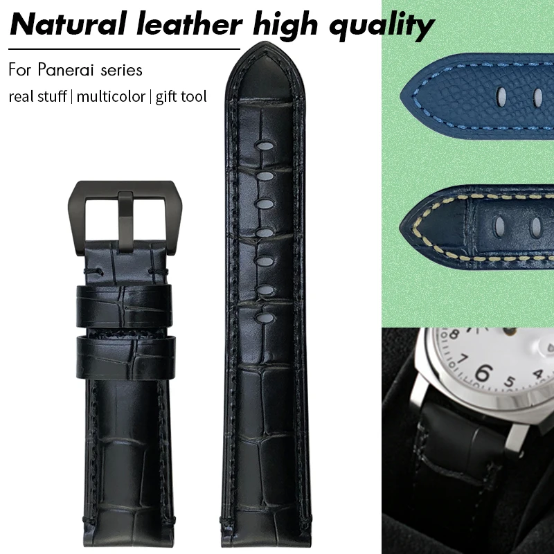 High quality Watchband for Panerai PAM01329 01250 01274 LUMINOR DUE 1950 Cowhide Leather Men's Blue Watch Strap Accessories 22mm
High quality Watchband for Panerai PAM01329 01250 01274 LUMINOR DUE 1950 Cowhide Leather Men's Blue Watch Strap Accessories 22mm
