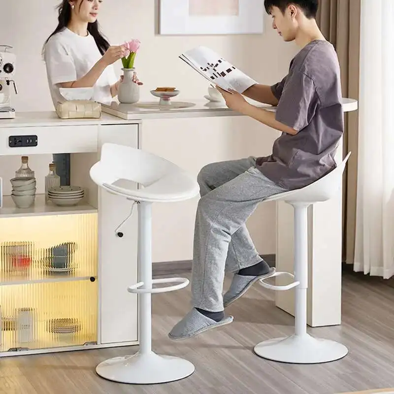 Nordic High Kitchen Counter Stools Reception Swivel Iron Adjustable Bar Chair Nordic Bancos Para Barra Modern Furniture HY
Nordic High Kitchen Counter Stools Reception Swivel Iron Adjustable Bar Chair Nordic Bancos Para Barra Modern Furniture HY