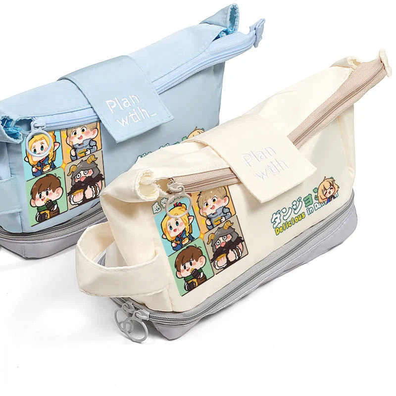 Anime Delicious In Dungeon Meshi Pencil Case Marcille Laius Cosplay Pen Bag Student Pencil Box Cartoon Cosmetic Storage Bag Gift
Anime Delicious In Dungeon Meshi Pencil Case Marcille Laius Cosplay Pen Bag Student Pencil Box Cartoon Cosmetic Storage Bag Gift