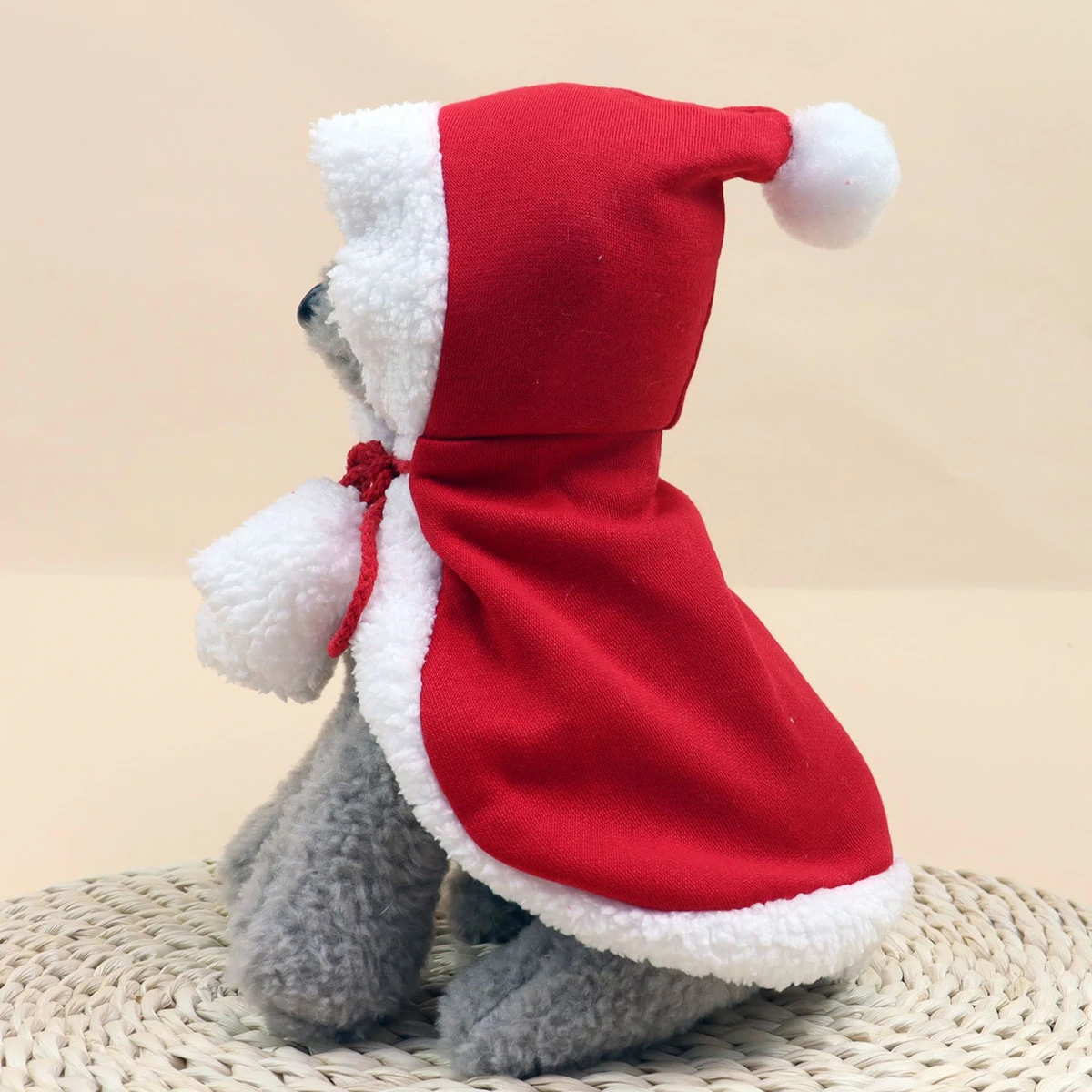 1Pcs Little Red Riding Hood Cloak Cape Pet Clothes for Cats and Dogs for Christmas and New Year Celebrations
1Pcs Little Red Riding Hood Cloak Cape Pet Clothes for Cats and Dogs for Christmas and New Year Celebrations