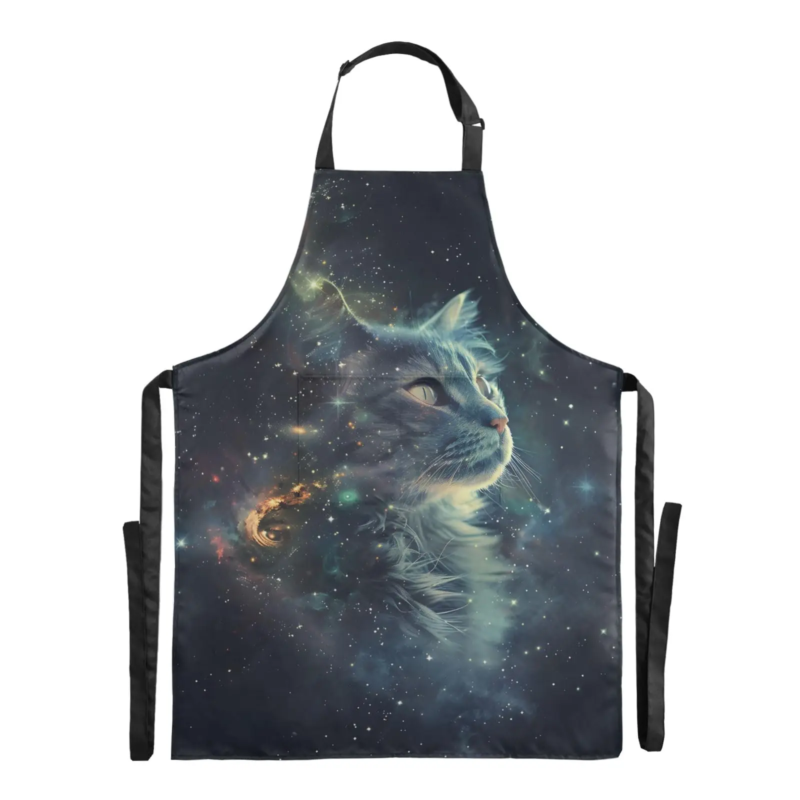 Kitchen Aprons for Cooking Men with Pockets Waterproof Apron Cat Starry Sky Adjustable
Kitchen Aprons for Cooking Men with Pockets Waterproof Apron Cat Starry Sky Adjustable