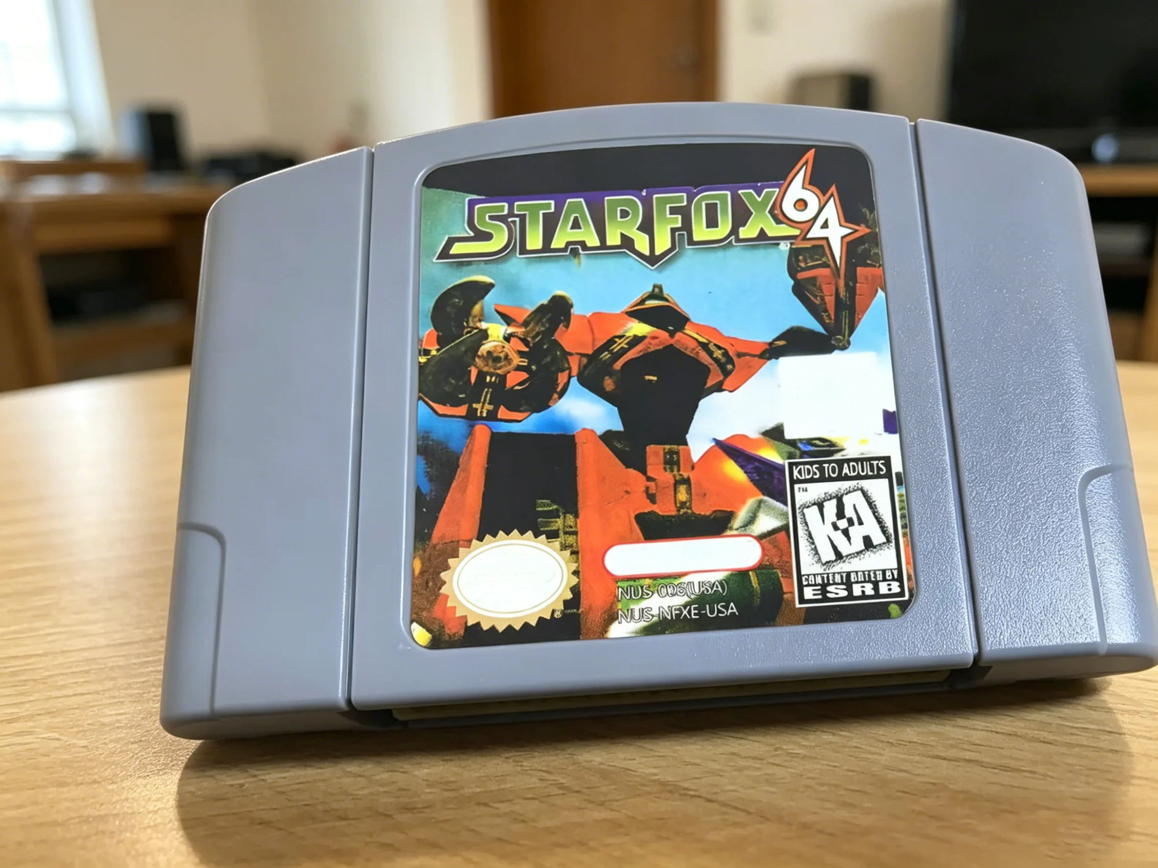 Star Fox 64 - Video Game 64 Bit US Version Game Cartridge For N64 Game Console
Star Fox 64 - Video Game 64 Bit US Version Game Cartridge For N64 Game Console