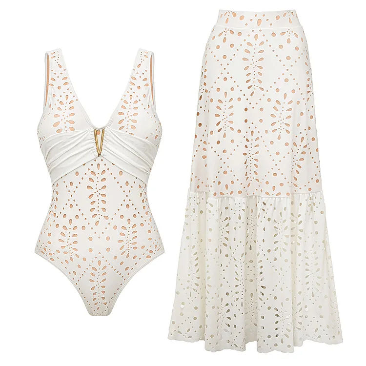 Соблазнительный легкий купальник-монокини однотонного цвета с лазерной резкой, модный ультрамодный раздельный пляжный комплект из двух частей
Соблазнительный легкий купальник-монокини однотонного цвета с лазерной резкой, модный ультрамодный раздельный пляжный комплект из двух частей