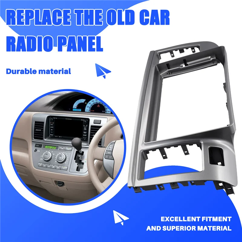 AV36-9 Inch Car Radio Frame Fascia Adapter Android Radio Dash Fitting Panel Kit For Toyota Raum 2003-2011 RHD
AV36-9 Inch Car Radio Frame Fascia Adapter Android Radio Dash Fitting Panel Kit For Toyota Raum 2003-2011 RHD