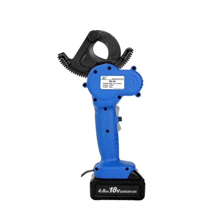 RC-54 Safety Hydraulic Ratchet Cable Cutter Electric Battery Power Copper Aluminum Wire Cutters Tool
RC-54 Safety Hydraulic Ratchet Cable Cutter Electric Battery Power Copper Aluminum Wire Cutters Tool