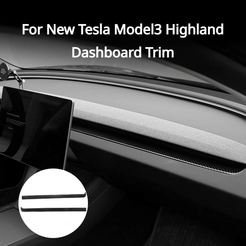 For New Tesla Model3 Highland 2024 Dashboard Trim Protective Cover Instrument Panel Trim Car Interior Modification Accessories
For New Tesla Model3 Highland 2024 Dashboard Trim Protective Cover Instrument Panel Trim Car Interior Modification Accessories