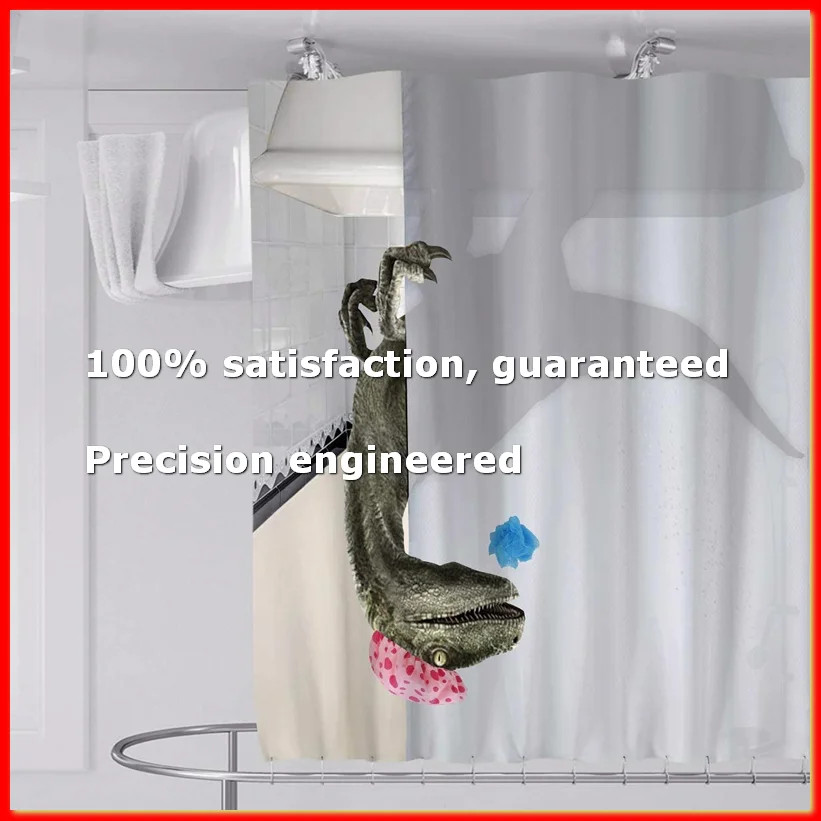 Funny Dinosaur Shower Curtain Bathroom Curtain with Hook Cartoon Bathing Dinosaur Fabric Shower Curtain for Children-SPMI
Funny Dinosaur Shower Curtain Bathroom Curtain with Hook Cartoon Bathing Dinosaur Fabric Shower Curtain for Children-SPMI