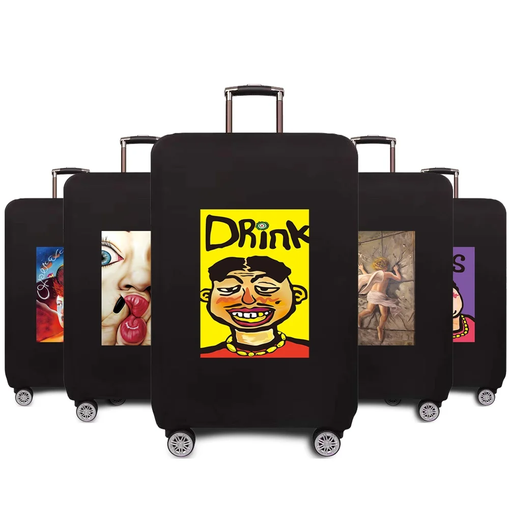 Luggage Cover Protective Suitcase Trolley Case Travel Dust Cover 18-28inch Funny Series Pattern Elastic Luggage Protective
Luggage Cover Protective Suitcase Trolley Case Travel Dust Cover 18-28inch Funny Series Pattern Elastic Luggage Protective