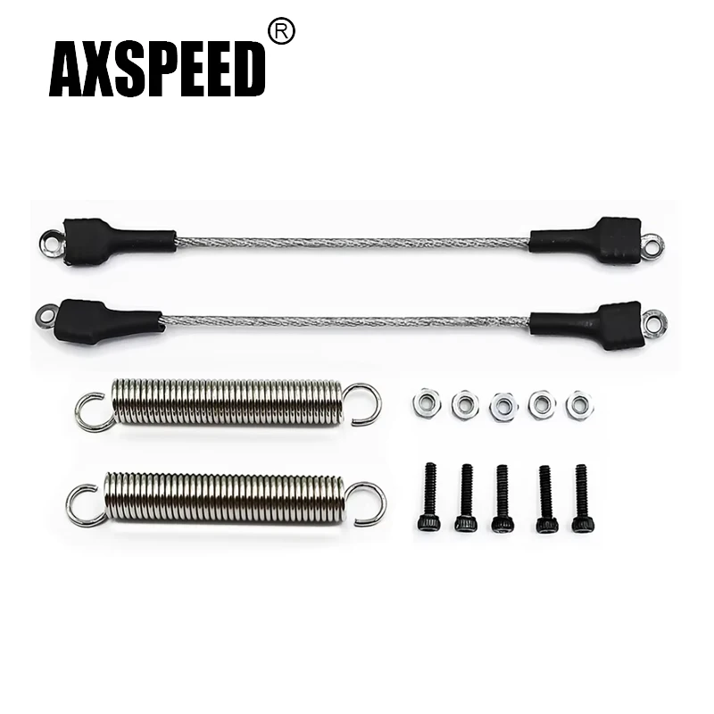 AXSPEED Steel Rope/Stainless Steel Wire Cable for TRX4 TRX-4 Bronco 1/10 RC Crawler Car Decoration DIY Parts
AXSPEED Steel Rope/Stainless Steel Wire Cable for TRX4 TRX-4 Bronco 1/10 RC Crawler Car Decoration DIY Parts