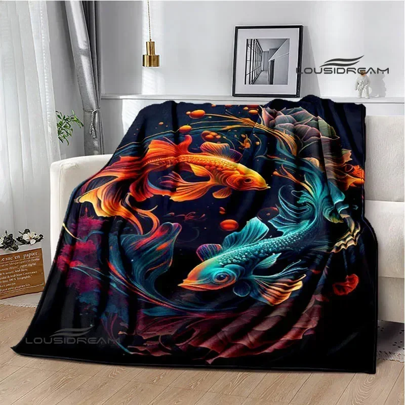3D fish Cute printed blankets Warm Flannel blankets Soft and comfortable blanket bed linings blankets for beds Birthday Gift
3D fish Cute printed blankets Warm Flannel blankets Soft and comfortable blanket bed linings blankets for beds Birthday Gift