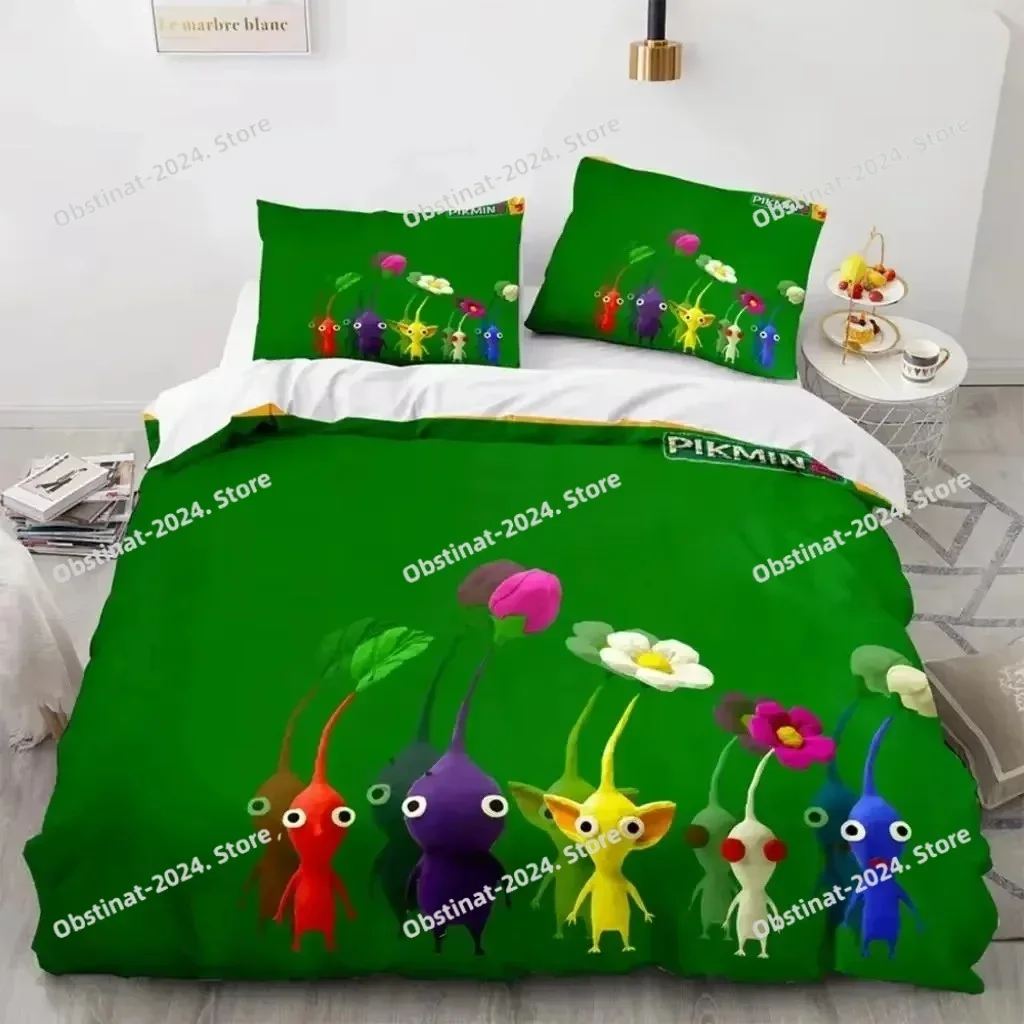 Cartoon Game Pikmin Bedding Set Boys Girls Twin Queen Size Duvet Cover Pillowcase Bed Kids Adult Fashion Home Textileextile
Cartoon Game Pikmin Bedding Set Boys Girls Twin Queen Size Duvet Cover Pillowcase Bed Kids Adult Fashion Home Textileextile