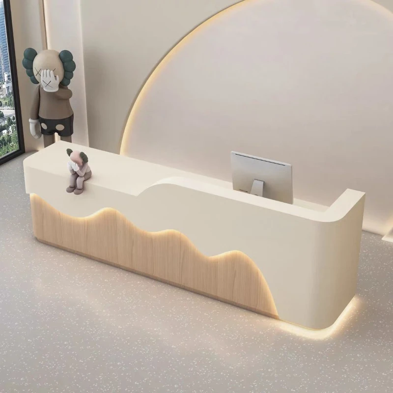 Retro Store Counter Reception Desk Office Hallway Cosmetic Hairdressing Reception Desk Executive Lada Recepcja Luxury Furniture
Retro Store Counter Reception Desk Office Hallway Cosmetic Hairdressing Reception Desk Executive Lada Recepcja Luxury Furniture