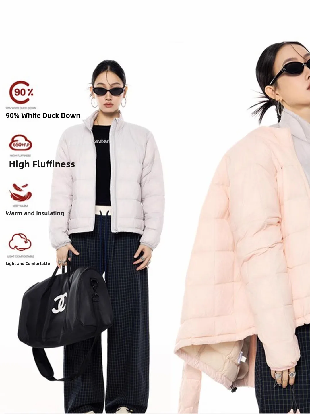 American Sle Thiened White Du down Jaet Men's Stand Collar Warmth Pork Rib Design Winter Outerwear Trendy Sle
American Sle Thiened White Du down Jaet Men's Stand Collar Warmth Pork Rib Design Winter Outerwear Trendy Sle