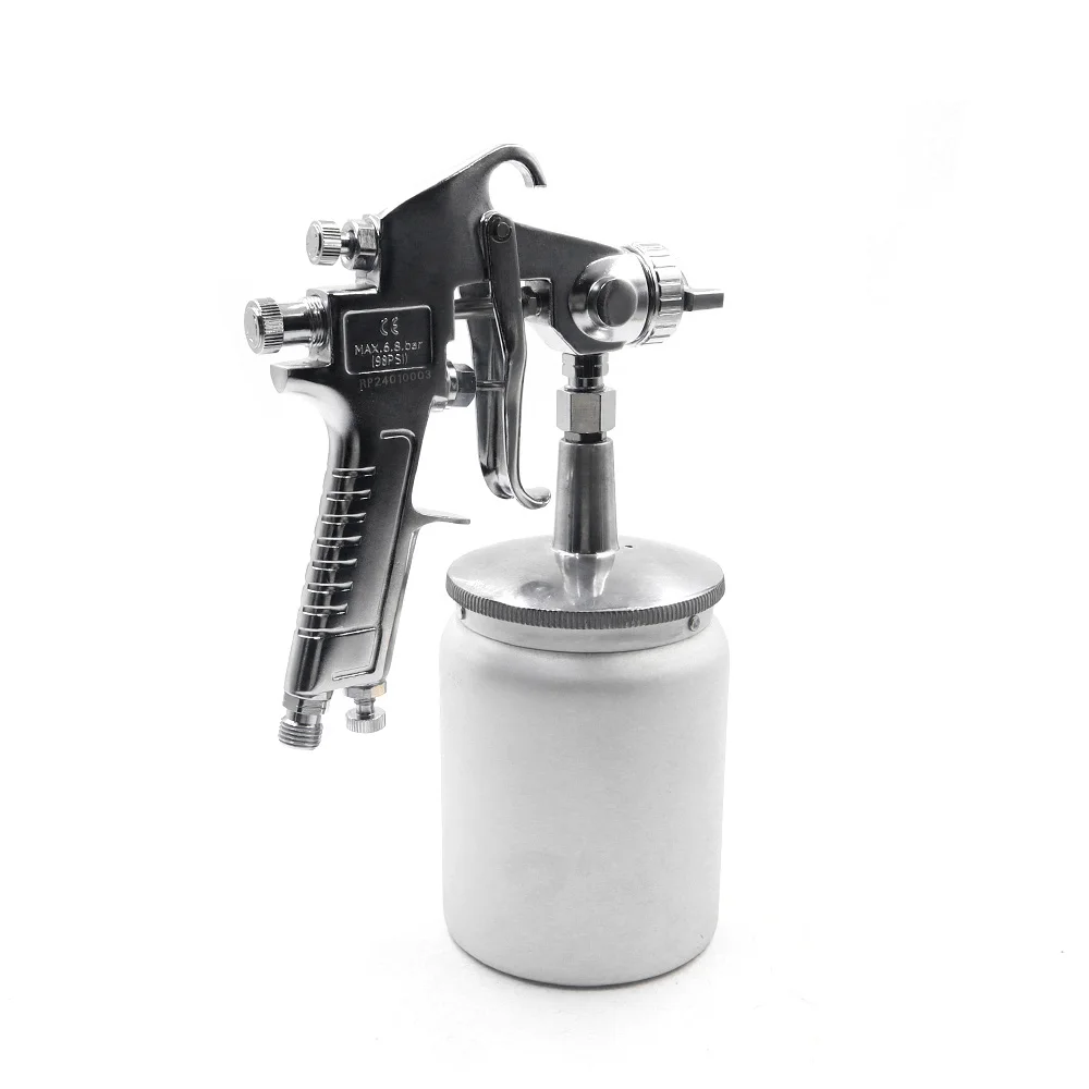 REILYN Air Spray Gun Pressure Type 1.5mm Nozzle with Cup Silver Handle for Automotive Furniture Parts Painting
REILYN Air Spray Gun Pressure Type 1.5mm Nozzle with Cup Silver Handle for Automotive Furniture Parts Painting