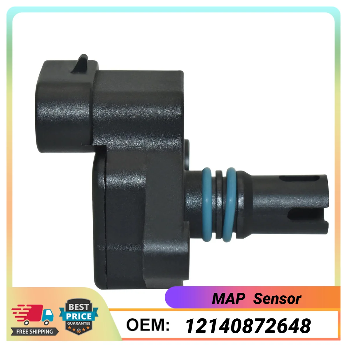 1PCS MAP Sensor 12140872648 fit for Land Rover Freelander 2002-2005 2.5L V6 Mini Cooper 2002-2008 1.6L L4 SOHC
1PCS MAP Sensor 12140872648 fit for Land Rover Freelander 2002-2005 2.5L V6 Mini Cooper 2002-2008 1.6L L4 SOHC
