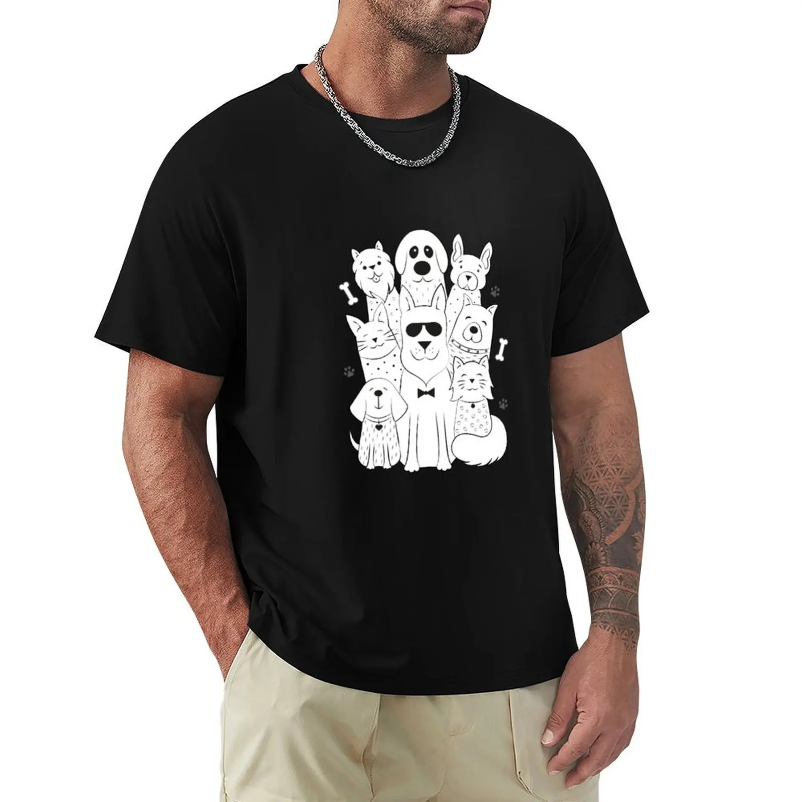 Cute dogs and cats T-Shirt tshirts personalised football t shirt mens funny t shirts
Cute dogs and cats T-Shirt tshirts personalised football t shirt mens funny t shirts