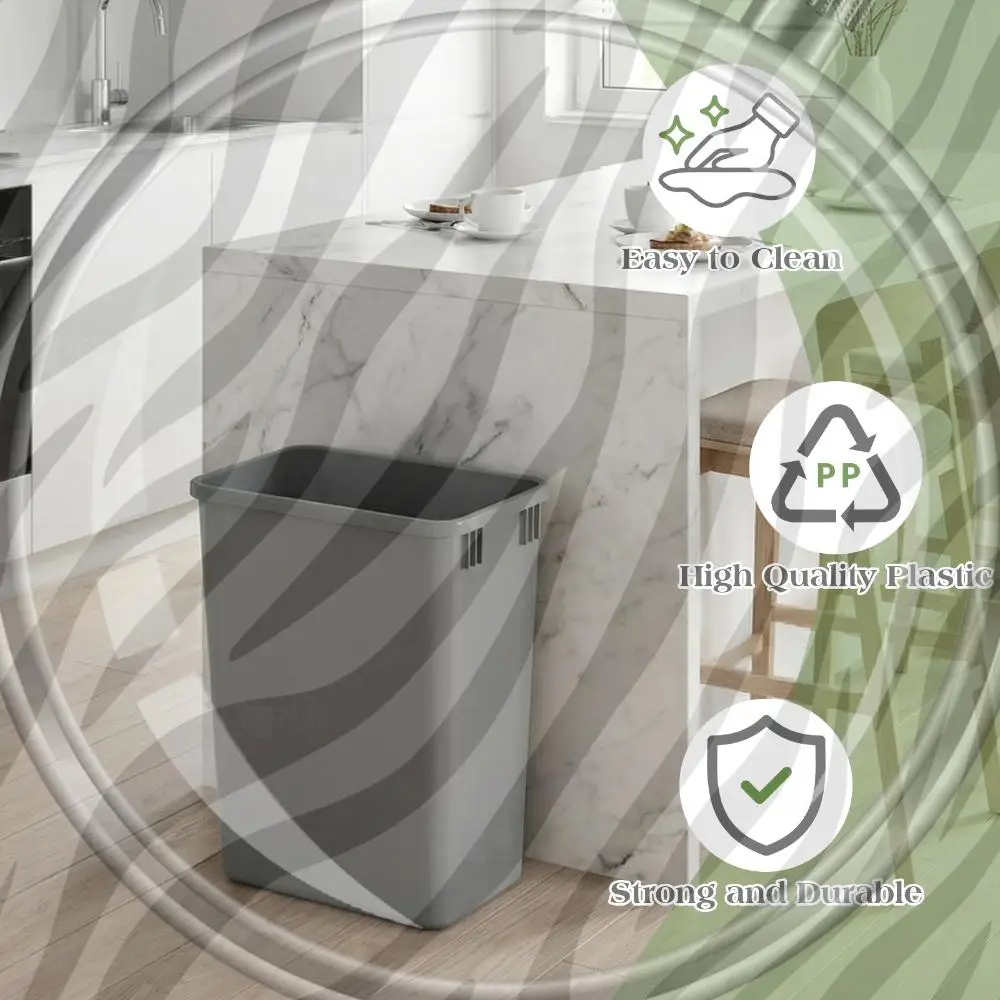 10 Pack 35 QT Pull Out Bin Easy To Clean Pull Out Under Sink Garbage Bin 14x18x9inch for Bathroom Office Living Room Home
10 Pack 35 QT Pull Out Bin Easy To Clean Pull Out Under Sink Garbage Bin 14x18x9inch for Bathroom Office Living Room Home