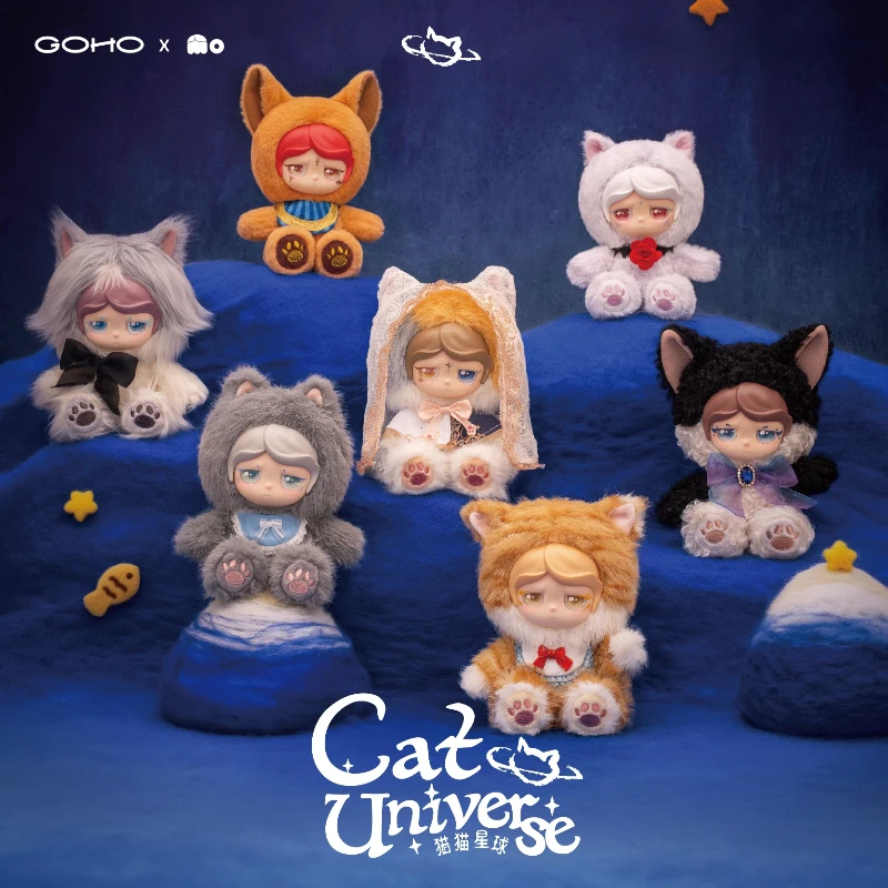 Подлинная слепая коробка серии Mo Cat Universe, милая плюшевая виниловая кукла с лицом, загадочные коробки, сумка, подвеска, каваи, аниме-фигурки, сюрприз, подарки
Подлинная слепая коробка серии Mo Cat Universe, милая плюшевая виниловая кукла с лицом, загадочные коробки, сумка, подвеска, каваи, аниме-фигурки, сюрприз, подарки