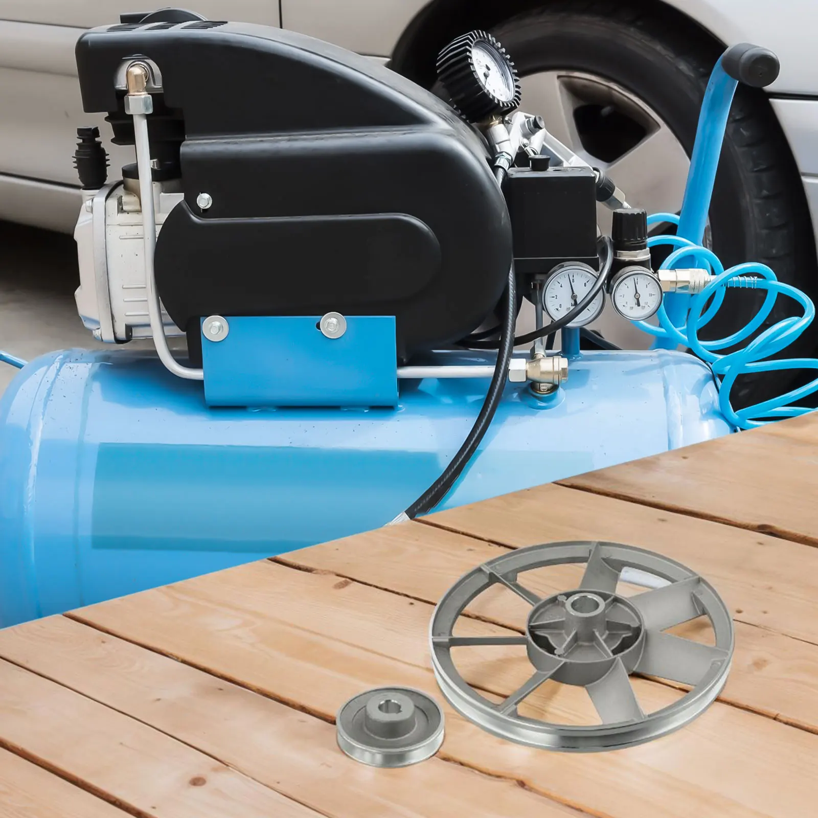 Металлический шкив маховика 19 мм/24 мм для ремня клинового привода: точные размеры для идеальной совместимости, надежная работа
Металлический шкив маховика 19 мм/24 мм для ремня клинового привода: точные размеры для идеальной совместимости, надежная работа