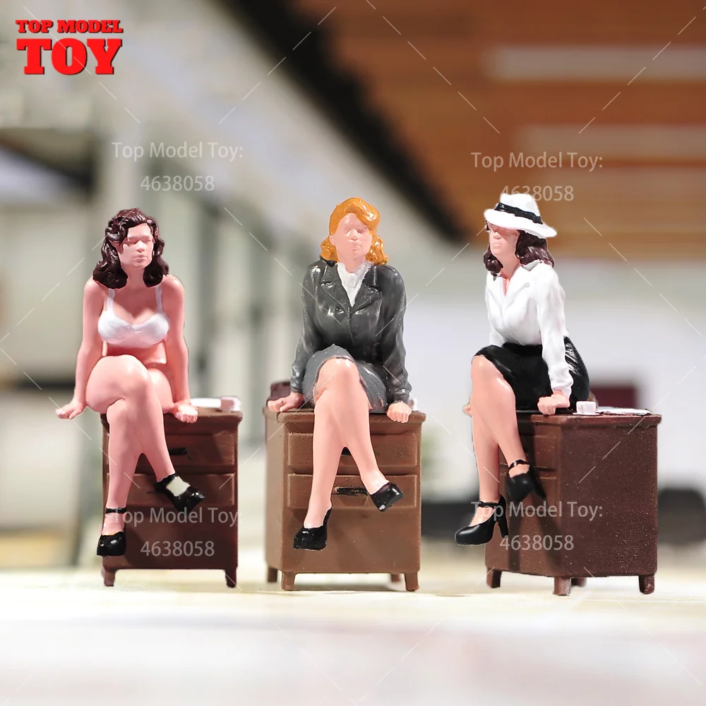 Painted Miniatures 1/18 1/24 1/64 1/43 1/87 Lady Sitting at a Table Female Scene Figure Doll Unpainted Model For Car Vehicles
Painted Miniatures 1/18 1/24 1/64 1/43 1/87 Lady Sitting at a Table Female Scene Figure Doll Unpainted Model For Car Vehicles