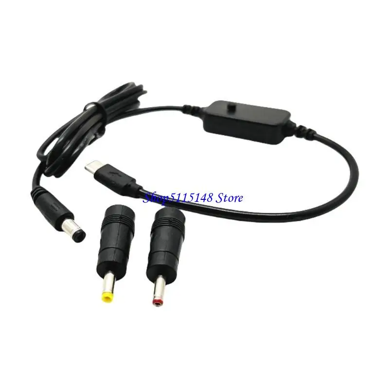 F3MA USB C Power Cable Тип C до 5 В 9 В 12 В 12 В 20 В регулируемые 5.5x2,1 мм преобразователи
F3MA USB C Power Cable Тип C до 5 В 9 В 12 В 12 В 20 В регулируемые 5.5x2,1 мм преобразователи