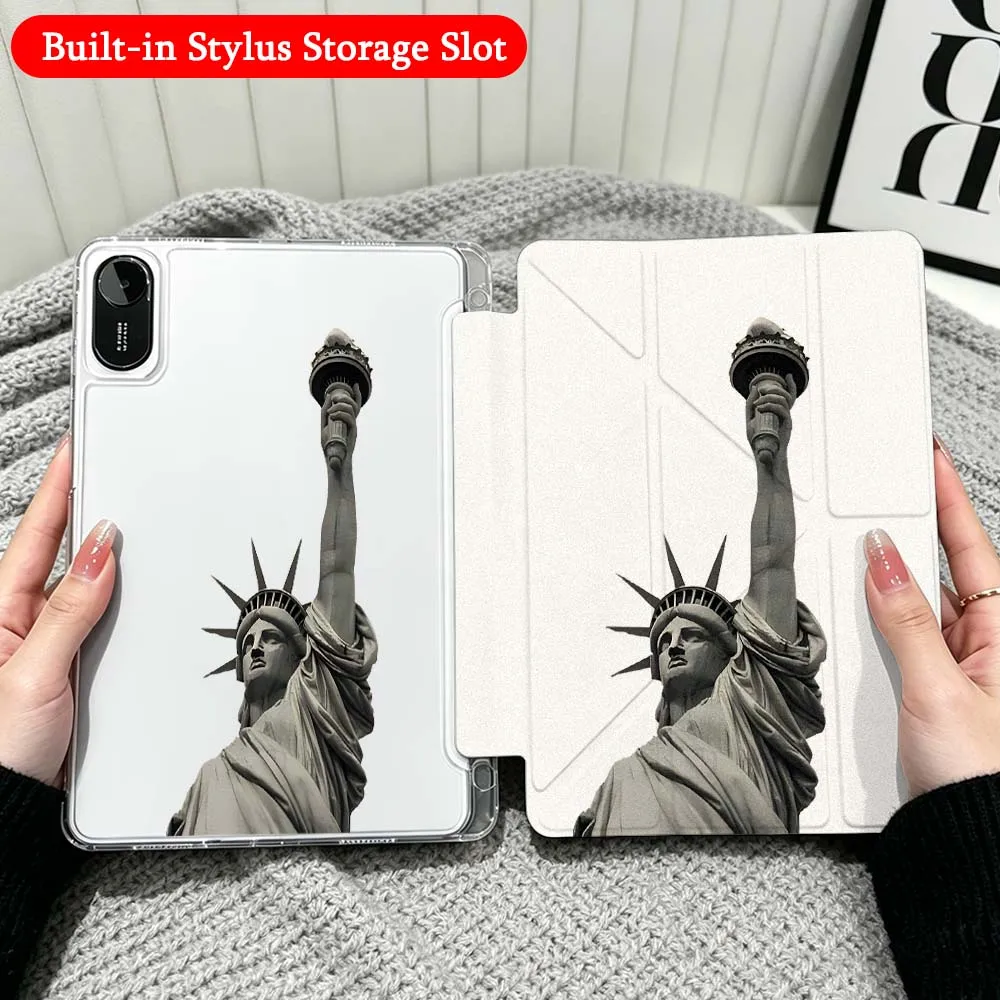 Colosseum New York Statue Case For Xiaomi Redmi Poco Pad 5 6 7 8 Pro SE 11 11.2 12.1 Inch Transparent Y-Shaped Folding Tablet
Colosseum New York Statue Case For Xiaomi Redmi Poco Pad 5 6 7 8 Pro SE 11 11.2 12.1 Inch Transparent Y-Shaped Folding Tablet