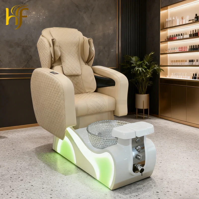 Salon Massage Foot Spa Chair Electric Human Touch Massage Pedicure Chairs Pipeless No Plumbing Foot Spa Chair for Sale
Salon Massage Foot Spa Chair Electric Human Touch Massage Pedicure Chairs Pipeless No Plumbing Foot Spa Chair for Sale