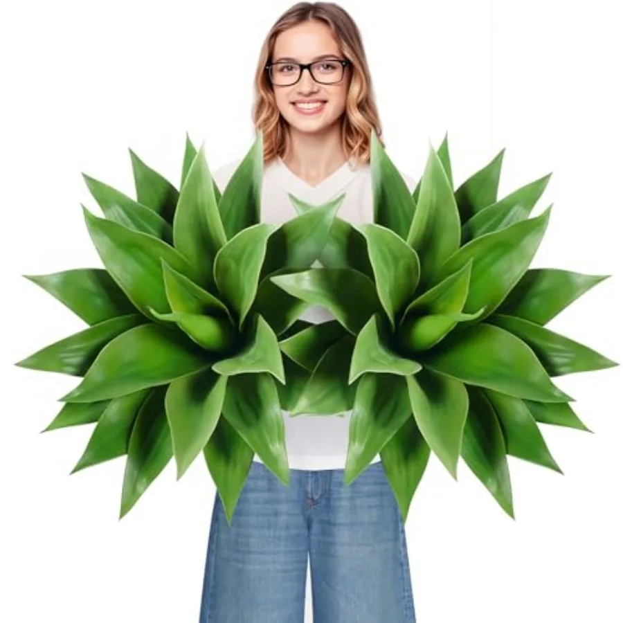 28 Inch Artificial Agave Plants Outdoor Set Large Fake Plants Indoor for Home Decor Realistic UV Resistant Faux Succulents Plan
28 Inch Artificial Agave Plants Outdoor Set Large Fake Plants Indoor for Home Decor Realistic UV Resistant Faux Succulents Plan
