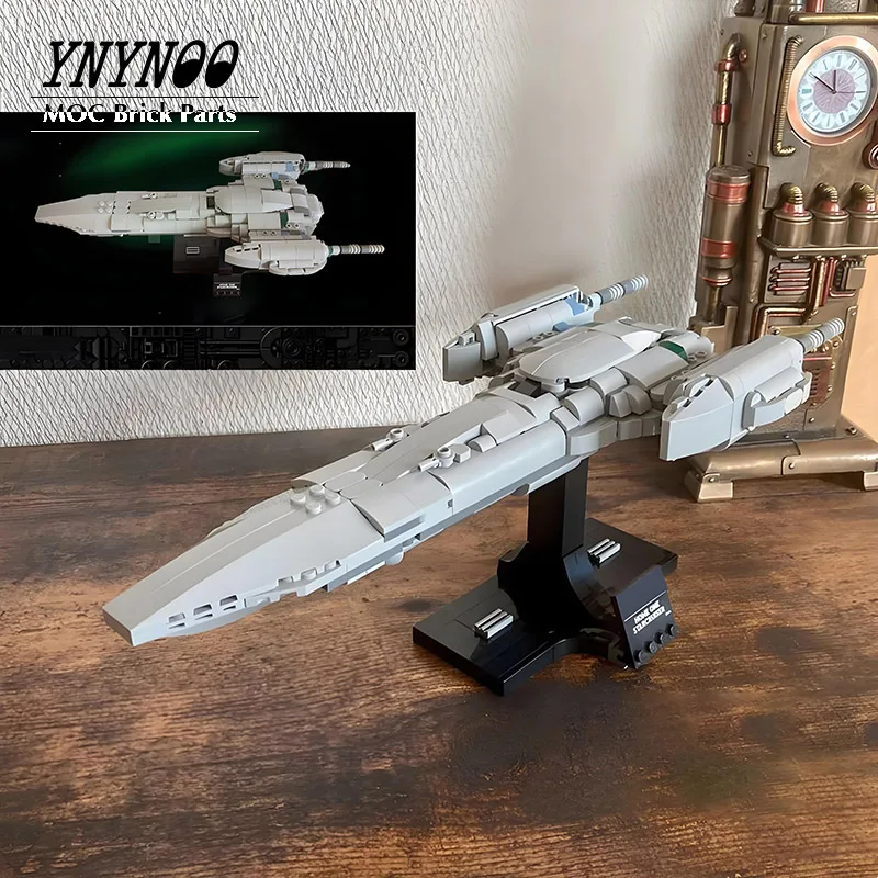 460 шт. MOC Episode 1 Nubian Royal Starship Star Battles Home One Starcruiser Альтернативные строительные блоки Модель Кирпичи Игрушки Подарок
460 шт. MOC Episode 1 Nubian Royal Starship Star Battles Home One Starcruiser Альтернативные строительные блоки Модель Кирпичи Игрушки Подарок