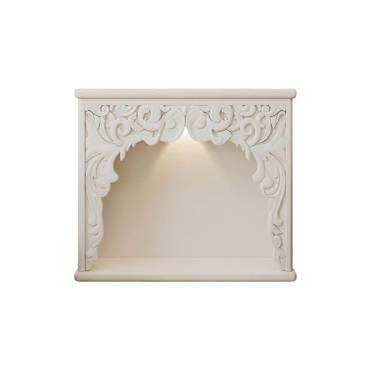 French cream fireplace living room carved decorative cabinet retro decoration European entrance fireplace rack
French cream fireplace living room carved decorative cabinet retro decoration European entrance fireplace rack