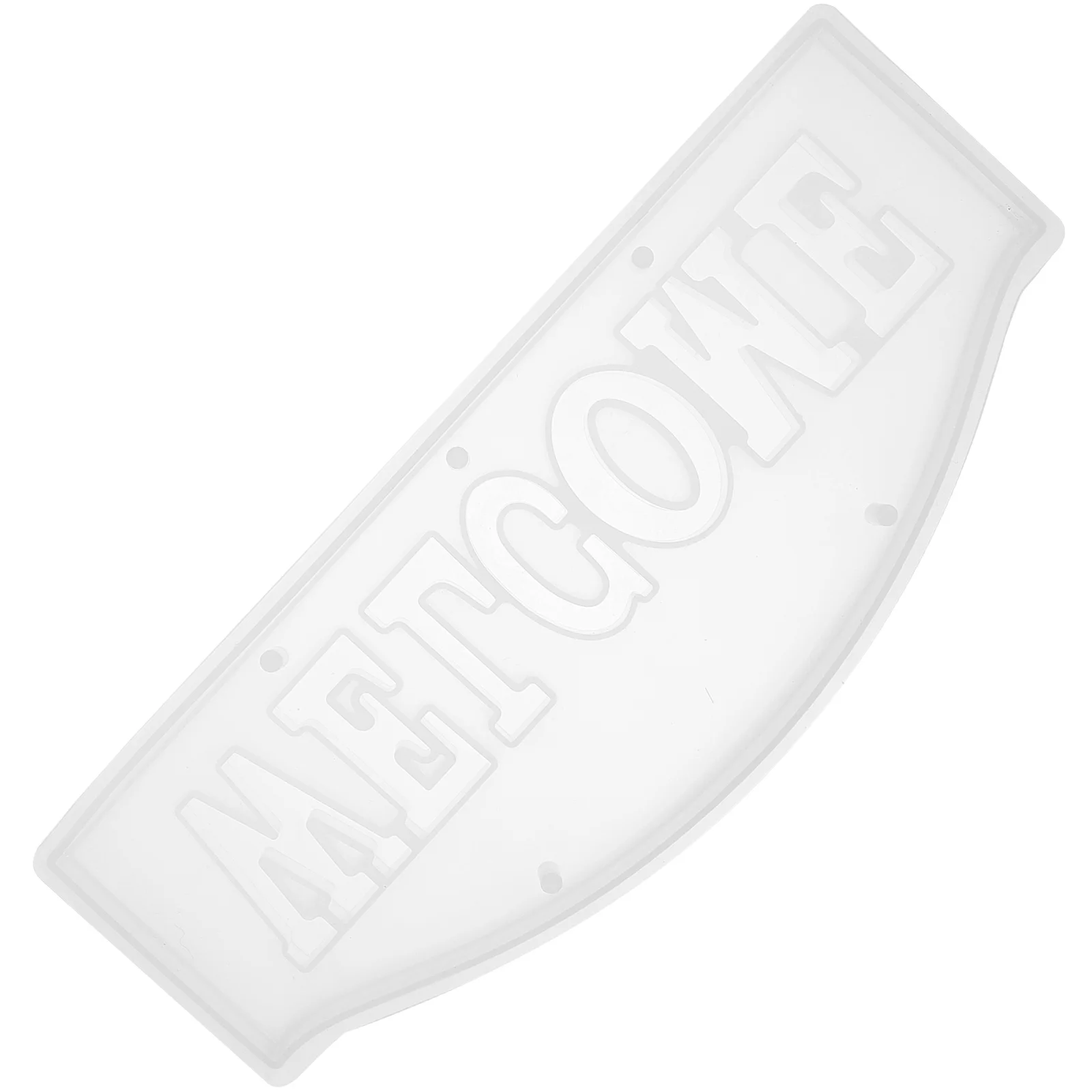Decoration Large Welcome Molds Sign Craft Epoxy Silicone for Resin Adornment Silica Gel Prop Making DIY Supply
Decoration Large Welcome Molds Sign Craft Epoxy Silicone for Resin Adornment Silica Gel Prop Making DIY Supply