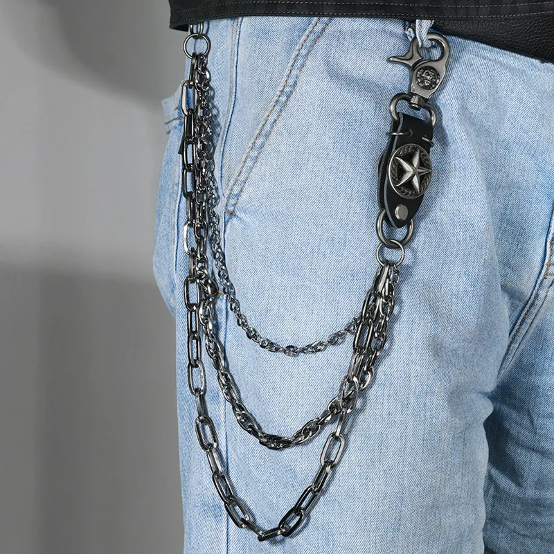 Punk Waist Chain Belt Trousers Chain for Men Jeans Belt for Pants Cool Metal Rock Chain Hiphop Summer Jewelry Man
Punk Waist Chain Belt Trousers Chain for Men Jeans Belt for Pants Cool Metal Rock Chain Hiphop Summer Jewelry Man
