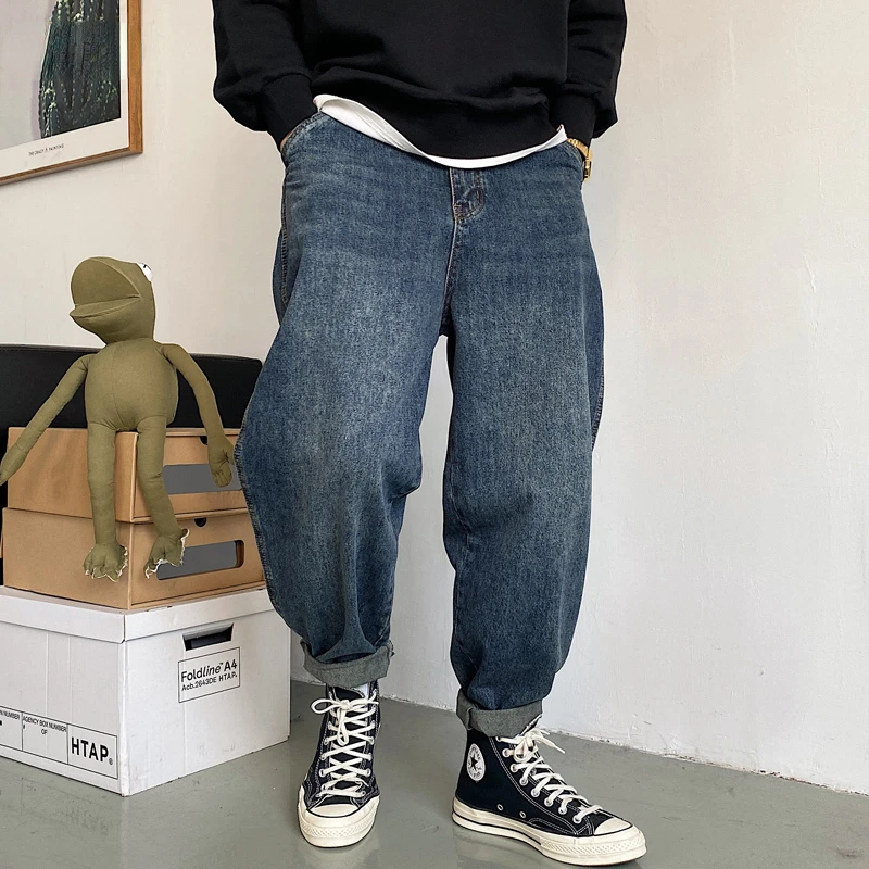 Japanese Streetwear Casual Denim Cargo Pants Men Trousers Harajuku Straight Jeans Korean Clothes Trendyol Baggy Jeans Male
Japanese Streetwear Casual Denim Cargo Pants Men Trousers Harajuku Straight Jeans Korean Clothes Trendyol Baggy Jeans Male