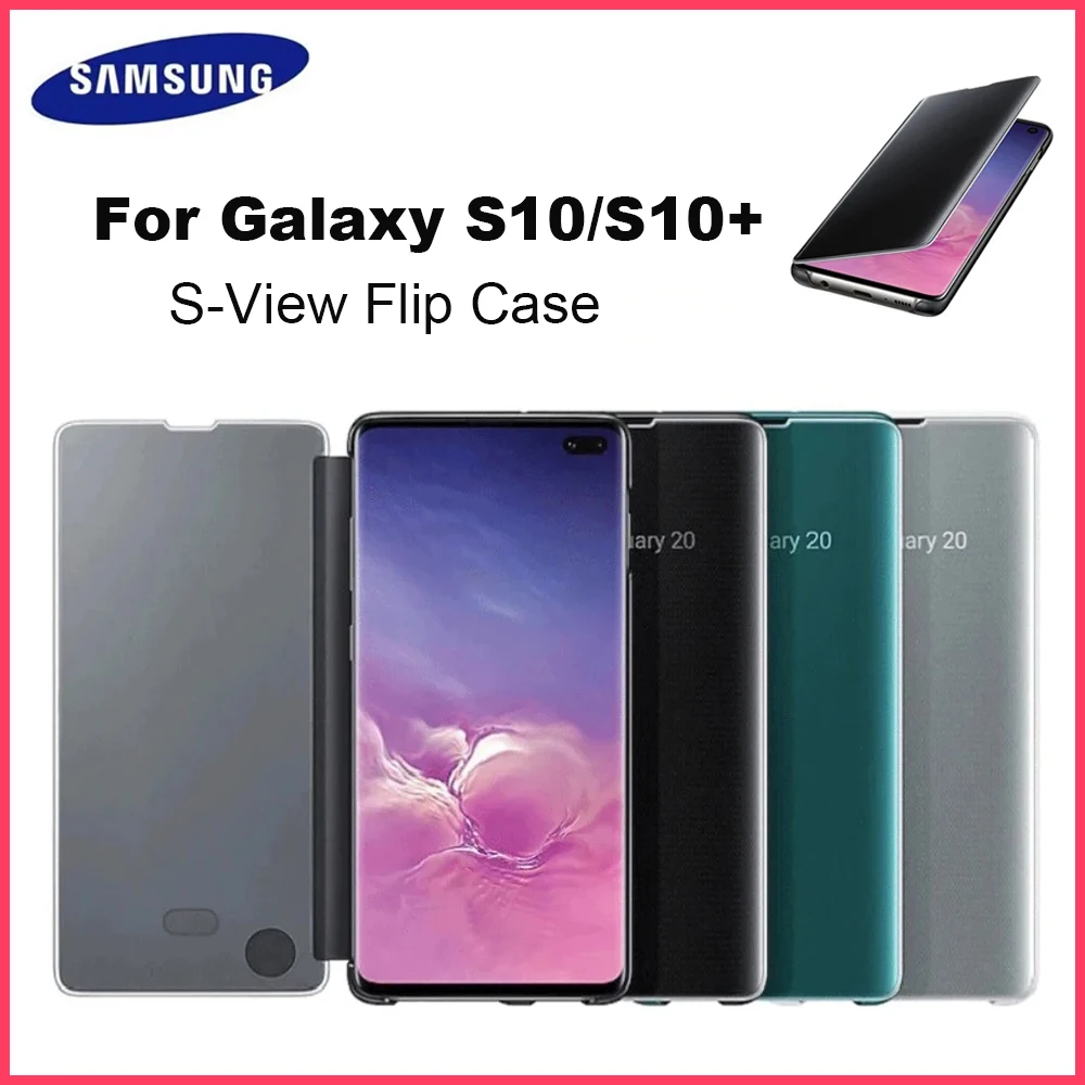 Оригинальный SAMSUNG Galaxy S10 S10 + S-View флип-чехол Galaxy S10 S10 + зеркальный чехол с прозрачным видом
Оригинальный SAMSUNG Galaxy S10 S10 + S-View флип-чехол Galaxy S10 S10 + зеркальный чехол с прозрачным видом