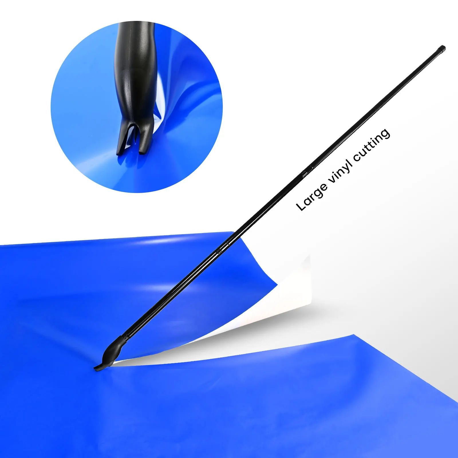 FOSHIO Extendable Long Handle Vinyl Film Cutter Car Foil Tints Wrapping Wallpaper Decals Slitting Knife Tool With Hidden Blades
FOSHIO Extendable Long Handle Vinyl Film Cutter Car Foil Tints Wrapping Wallpaper Decals Slitting Knife Tool With Hidden Blades