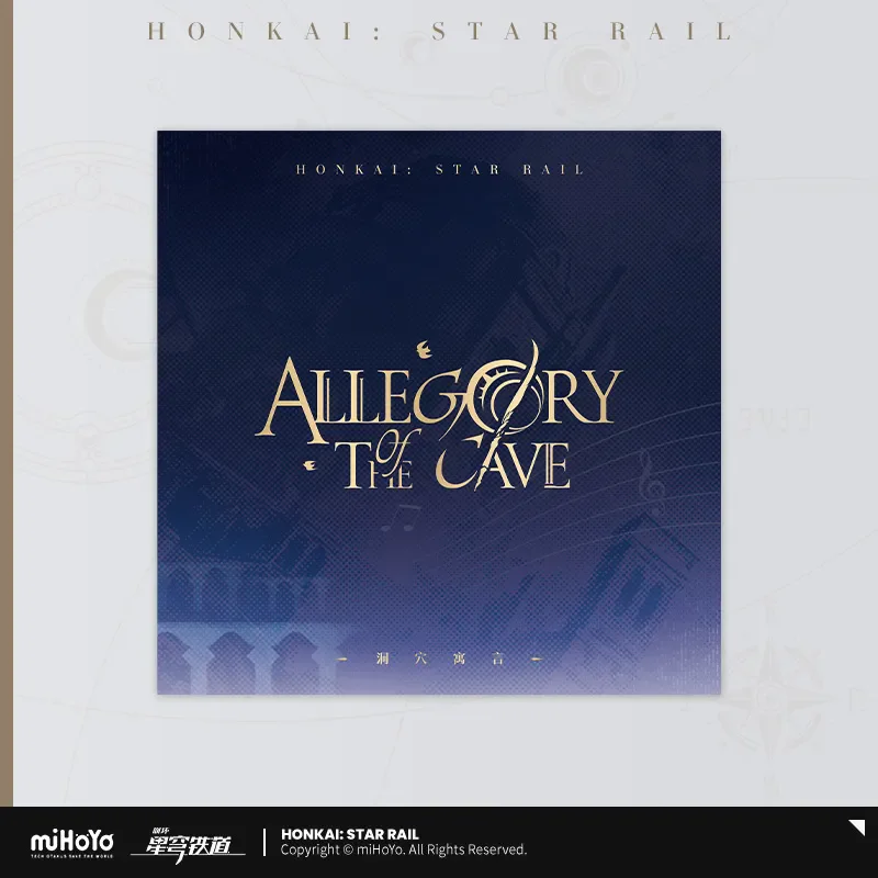 Официальная игра miHoYo Honkai Star Rail Allegory of the Cave CD Автомобильный физический компакт-диск Альбом Музыка CD Аниме Опора Косплей Подарки на Хэллоуин
Официальная игра miHoYo Honkai Star Rail Allegory of the Cave CD Автомобильный физический компакт-диск Альбом Музыка CD Аниме Опора Косплей Подарки на Хэллоуин