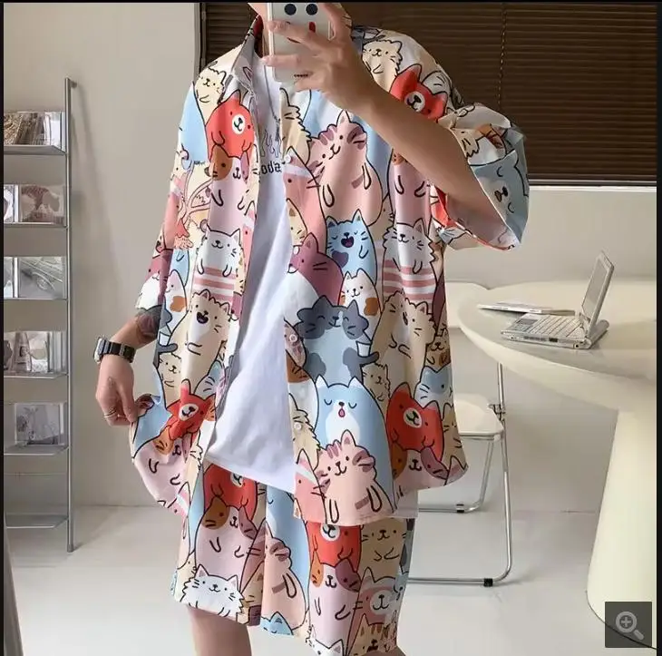 Men's Summer Floral irt Hawaiian Beach orts 2pcs Set Casual Breathable Lightweight Print Design ort Sve Open Cardigan
Men's Summer Floral irt Hawaiian Beach orts 2pcs Set Casual Breathable Lightweight Print Design ort Sve Open Cardigan