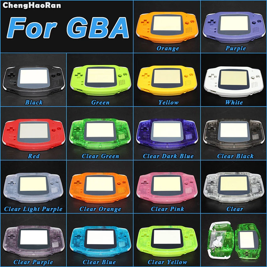 ChengHaoRan для GBA корпус полный корпус чехол Корпус для GBA Корпус чехол консоль кнопки отвертка
ChengHaoRan для GBA корпус полный корпус чехол Корпус для GBA Корпус чехол консоль кнопки отвертка