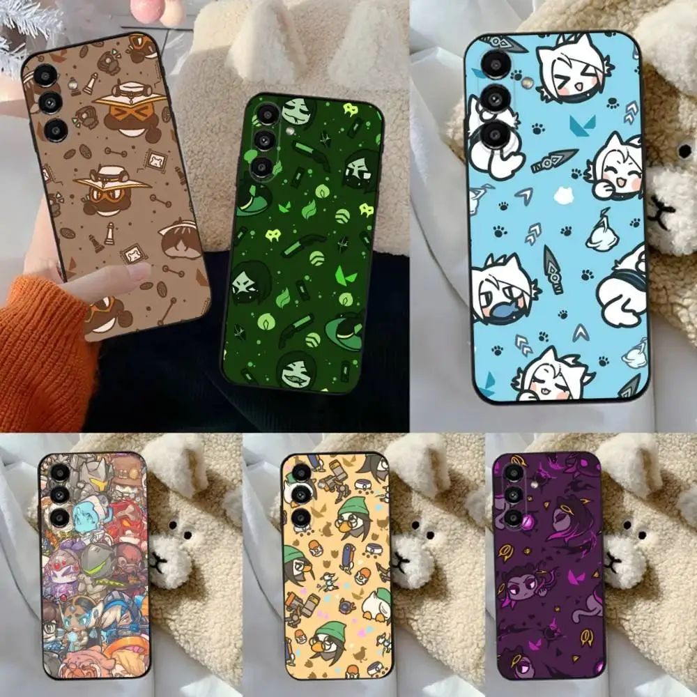 V-Valorant Game Phone Case For Samsung S24,23,22,30,21,10,9,Ultra,Plus,Lite,FE,5G Black Soft Case
V-Valorant Game Phone Case For Samsung S24,23,22,30,21,10,9,Ultra,Plus,Lite,FE,5G Black Soft Case