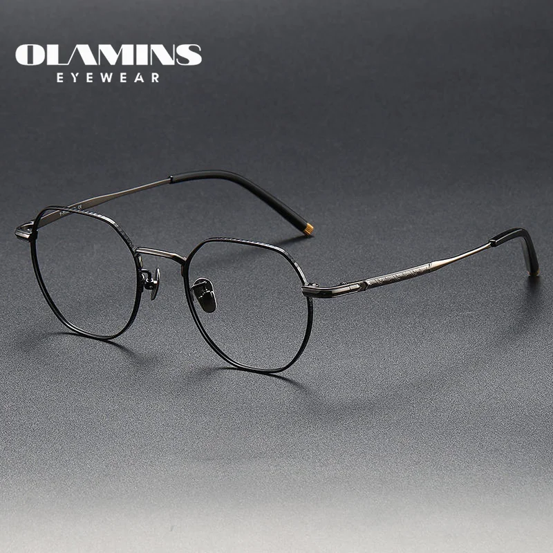 OLAMINS Reading Glasses Women Titanium Optician Glasses Hinge Lunette Et Anti- Bleue Eyewear 80882
OLAMINS Reading Glasses Women Titanium Optician Glasses Hinge Lunette Et Anti- Bleue Eyewear 80882