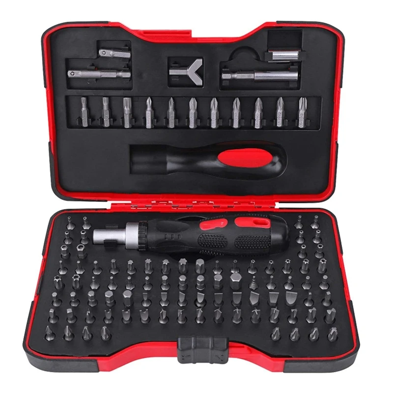 Wrench Screwdriver Set 101 in 1 Household Essential Tools Home Appliances Car Repair Maintenance DIY Hand Tool Repair
Wrench Screwdriver Set 101 in 1 Household Essential Tools Home Appliances Car Repair Maintenance DIY Hand Tool Repair