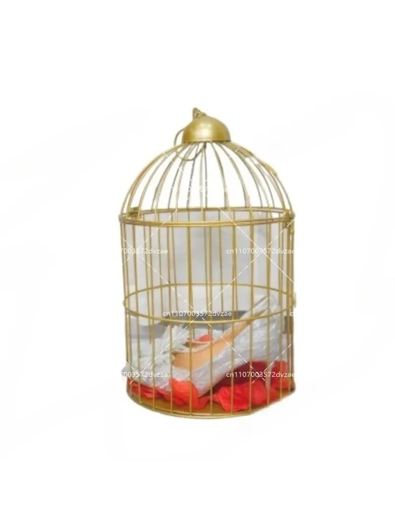 European Retro Iron Flower Stand Bird Cage Balcony Decor Outdoor Decorative Cages for Pet Supplies and House Decoration
European Retro Iron Flower Stand Bird Cage Balcony Decor Outdoor Decorative Cages for Pet Supplies and House Decoration
