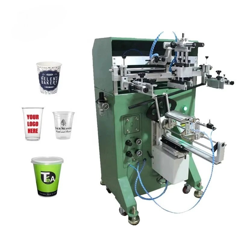 China Automatic Flat Round Oval Plastic Paper Cup Bottle Semi Automatic Silk Screen Printing Machine
China Automatic Flat Round Oval Plastic Paper Cup Bottle Semi Automatic Silk Screen Printing Machine