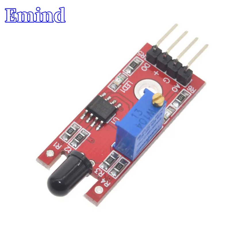10/20/50/100/200Pcs KY-026 4-Pin Flame Sensor Module Fire Light Detection Infrared Receiver Intelligent Car Fire Detection
10/20/50/100/200Pcs KY-026 4-Pin Flame Sensor Module Fire Light Detection Infrared Receiver Intelligent Car Fire Detection