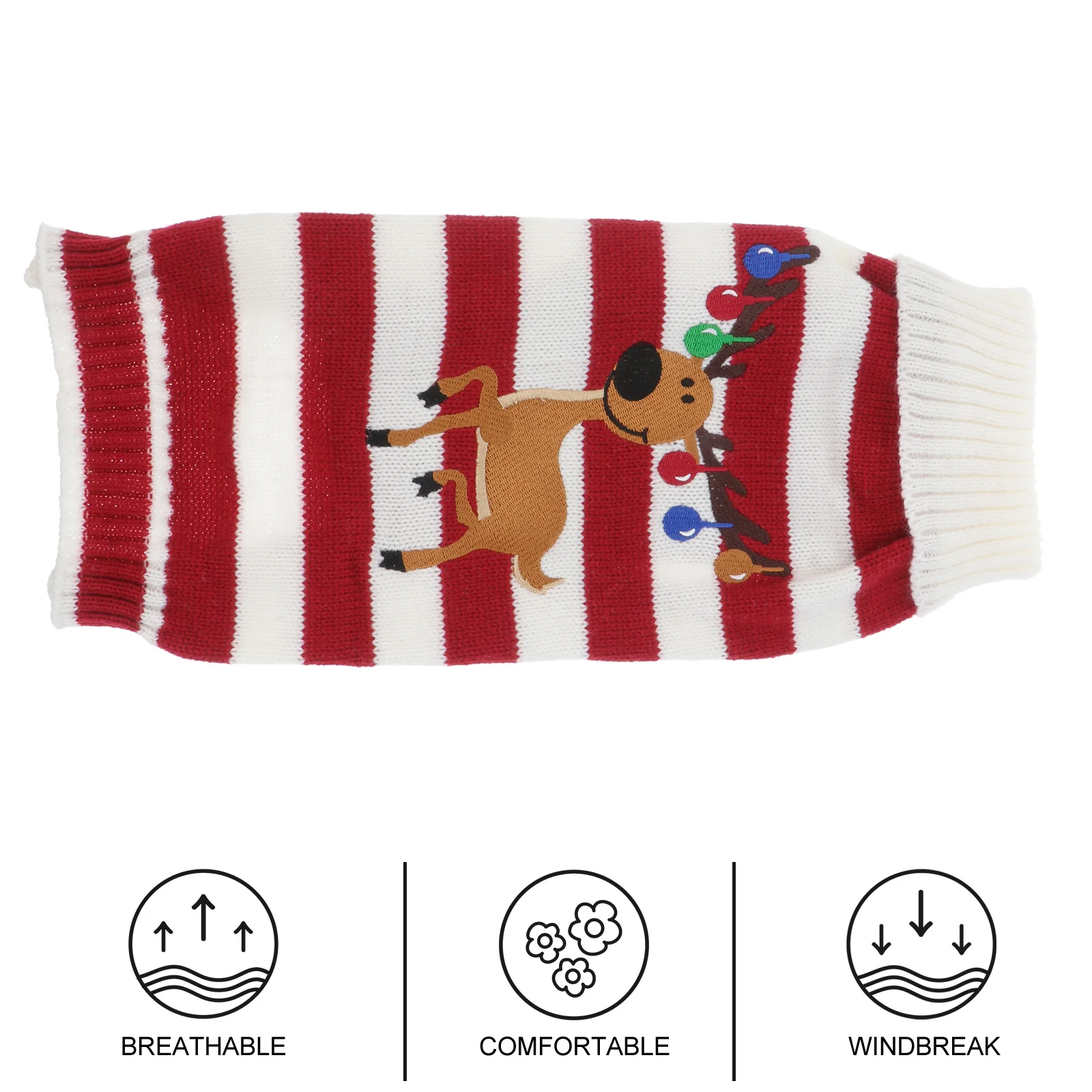 Dog Sweater Elk Knit Pullover Winter Christmas Red Size M Holiday Pet Clothes Puppy Clothing Pet Sweater Dog Clothes
Dog Sweater Elk Knit Pullover Winter Christmas Red Size M Holiday Pet Clothes Puppy Clothing Pet Sweater Dog Clothes