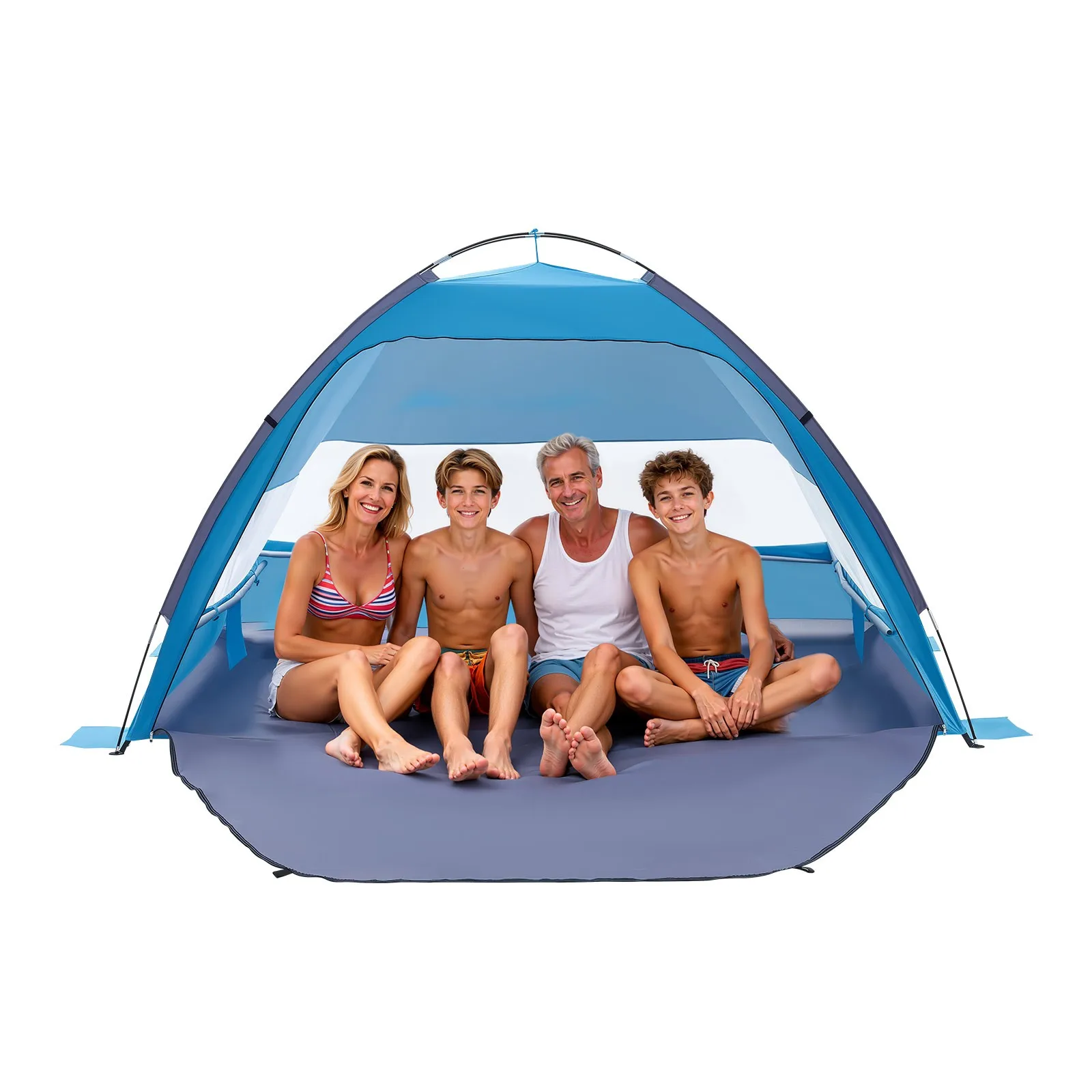 Beach Tent Sun Shelter Sun Shade Canopy 4 Person UPF 50+ Outdoor Camping
Beach Tent Sun Shelter Sun Shade Canopy 4 Person UPF 50+ Outdoor Camping
