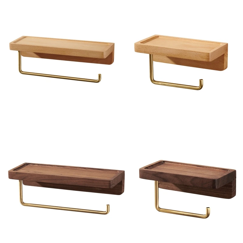 Multifunctional Toilet Paper Dispenser Wall-mount Tissue Holder with Tray for Kitchen Bathroom Modern Brass
Multifunctional Toilet Paper Dispenser Wall-mount Tissue Holder with Tray for Kitchen Bathroom Modern Brass