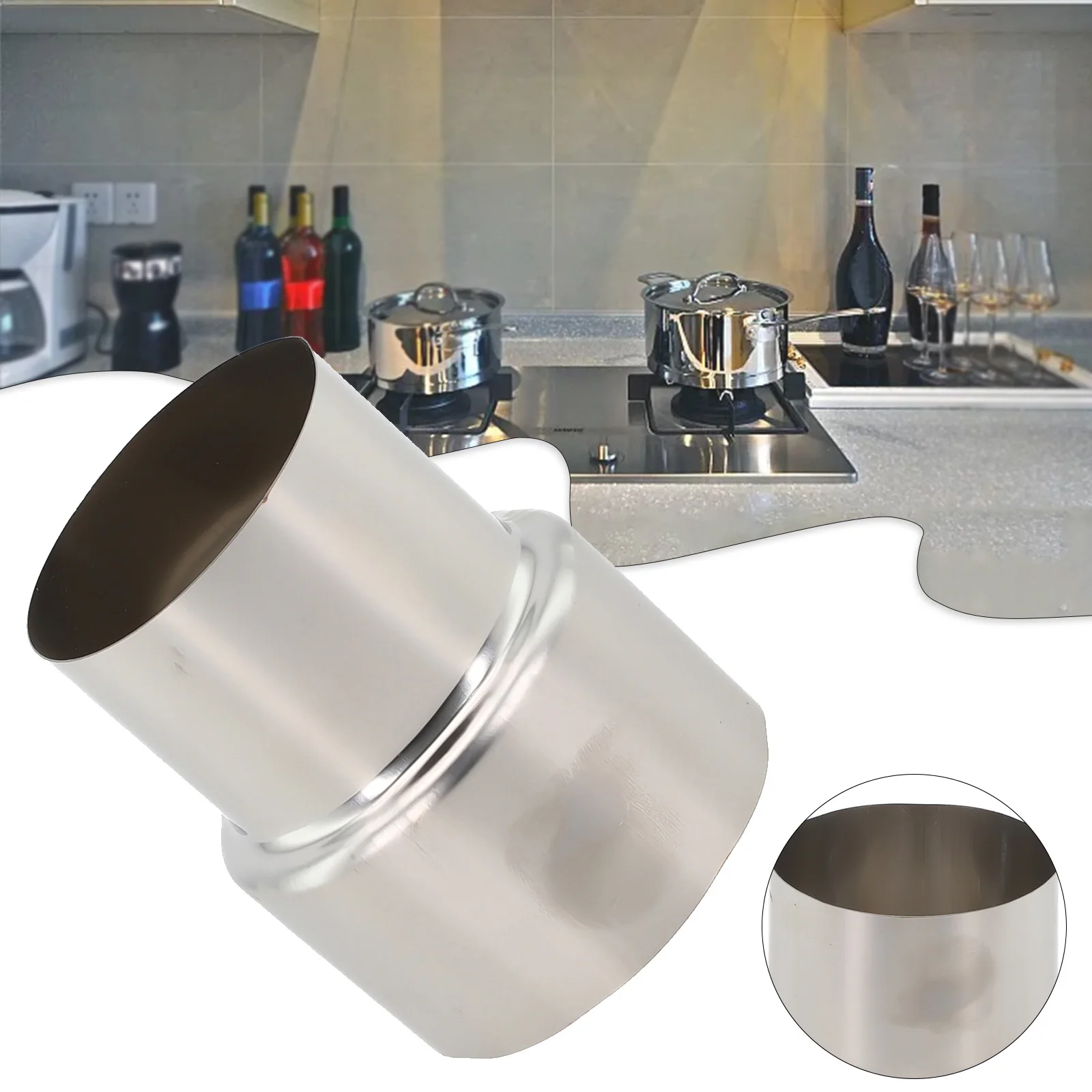 Flue Liner Reducer Stainless Steel Flue Liner Reducer/ Tubing Connector Chimney Adaptor Stove Pipe Valve Parts
Flue Liner Reducer Stainless Steel Flue Liner Reducer/ Tubing Connector Chimney Adaptor Stove Pipe Valve Parts