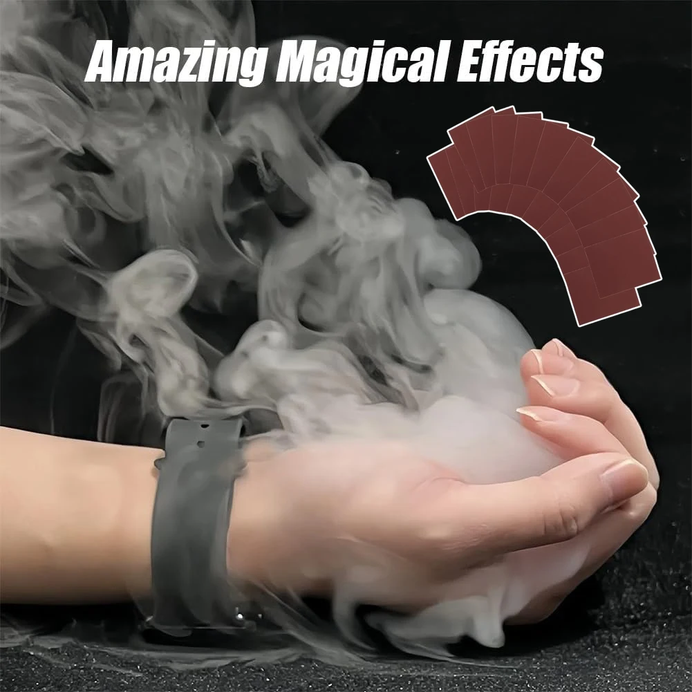 20/100/200pcs Chemical Magic Paper Smokes Magics Toy Cool Close Up Magic Trick Fingers Stage Prop Halloween Fantasys Props
20/100/200pcs Chemical Magic Paper Smokes Magics Toy Cool Close Up Magic Trick Fingers Stage Prop Halloween Fantasys Props