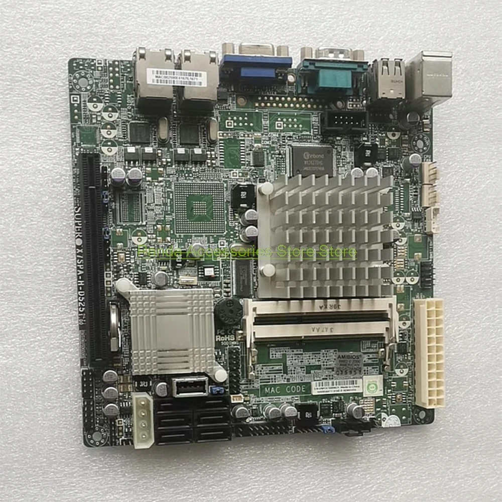 Easy Install X7SPA-H-D525 For Supermicro DDR3 Industrial Control Motherboard
Easy Install X7SPA-H-D525 For Supermicro DDR3 Industrial Control Motherboard